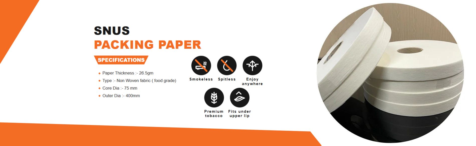 Nicotine Snus Packing Paper S3